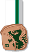 Ehrenzeichen in Bronze für 10-jährige Mitgliedschaft (verliehen 2023)